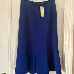 Avalon Lined Blue Skirt size 12